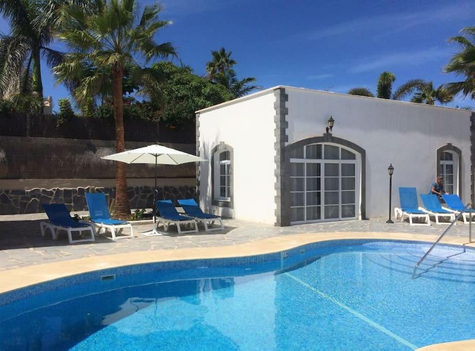 Lovely Villa - Pool Front, Private Roof Terrace, Wifi Fiber Optic Corralejo Luaran gambar