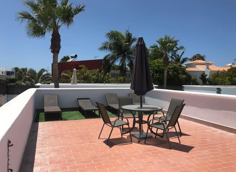 Lovely Villa - Pool Front, Private Roof Terrace, Wifi Fiber Optic Corralejo Luaran gambar